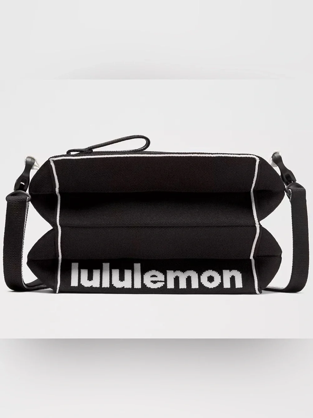 Lululemon black fold it hold it crossbody bag! Brand New!